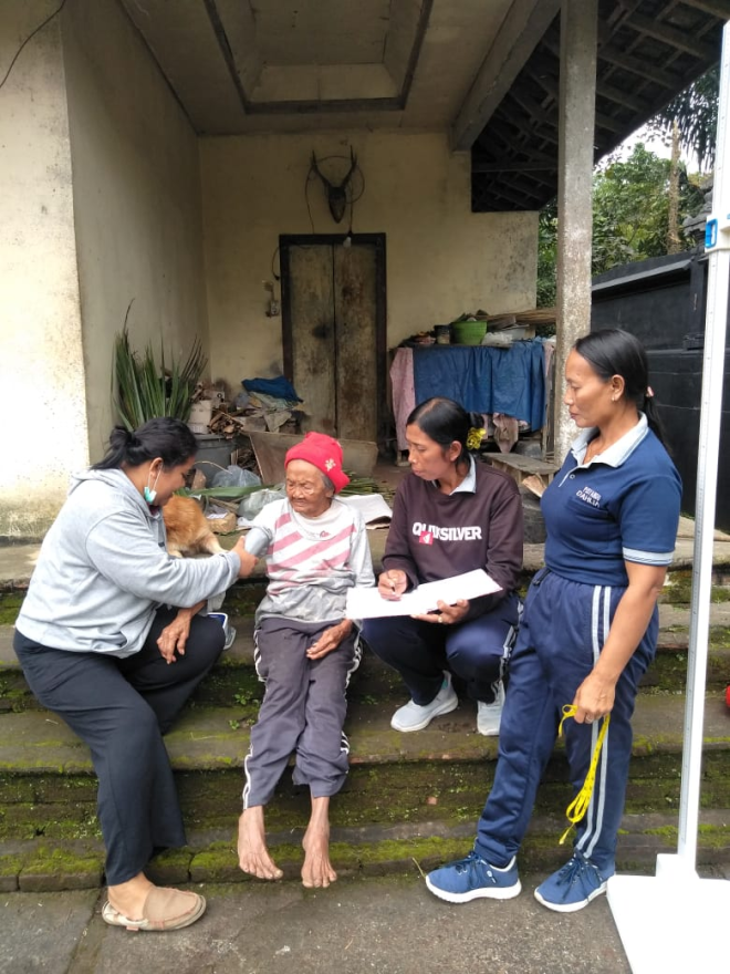 KEGIATAN POSYANDU SIKLUS HIDUP BULAN JULI DESA MUNDUKTEMU