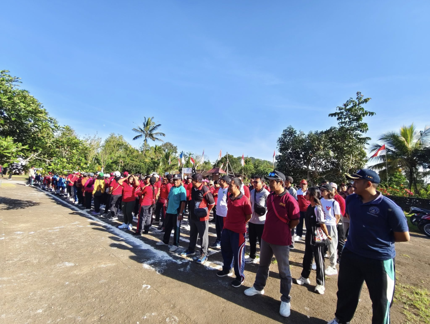 LOMBA KERAKYATAN MERIAHKAN PERINGATAN HUT KE-80 RI DI DESA MUNDUKTEMU